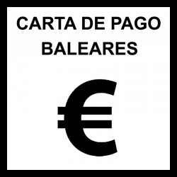 CARTA de PAGO ISLAS BALEARES